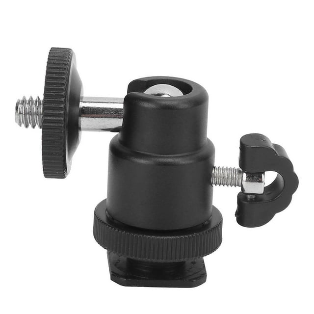 Mini Ball Head With 1/4 Inch Screws 90° Vertical Shooting Portable Metal Ball Head