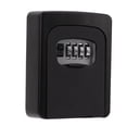thumbnail image 3 of Password Key Box, Large Capacity Black Weather Resistant Key Storage Lock Box Sturdy For Indoor For Outdoor, 3 of 8