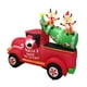 thumbnail image 5 of Camión inflable de Papá Noel,Adorno inflable navideño para decoración de jardín,Decoración inflable navideña con luz incorporada,Papá Noel en un camión rojo con árbol de Navidad y, 5 of 8