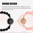 thumbnail image 4 of Pulseras TOTWOO Long Distance Touch para parejas Bluetooth, 4 of 6
