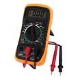 thumbnail image 1 of Multímetro Digital, Medidor De Voltios TRMS, Rango Automático Y Manual; Probador De Voltaje De Medidas, Corriente, Resistencia, Continuidad, Frecuenci - Amarillo Sunnimix voltímetro probador de voltaje, 1 of 8