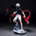 thumbnail image 1 of Tokyo Ghoul Eyepatch Ken Kaneki Battle Version Anime Action Figure Model 23Cm,Pvc Statue Collection Toy Desktop Decoration, 1 of 6