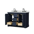 thumbnail image 2 of Wyndham Collection Wcv232348dcmunomxx Avery 48" Free Standing Double Basin Vanity Set -, 2 of 7
