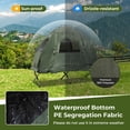 thumbnail image 6 of Spaco 1-Person Folding Camping Tent with Sunshade and Air Mattress, 6 of 10