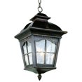 thumbnail image 1 of Trans Globe Lighting TG5421 AR Traditional Three Hanging Lantern Outdoor-Post-Lights, 21-1/4-Inch, Antique Rust, 1 of 3