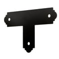 thumbnail image 2 of Simpson Strong Tie Simpson Outdoor Accents APT4-8 x 4-inch ZMAX Galvanized Steel Black Powder-Coat Flat T Strap (8-Case), 2 of 4