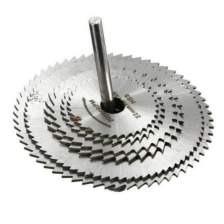 

6 PCS Mini HSS Circular Wheels Disc Set Rotary
