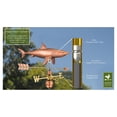 thumbnail image 4 of Good Directions Shark with Arrow Weathervane, Pure Copper - 33"L, 4 of 5