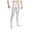 White, variant on Bibifish Men's Neoprene Sauna Pants For Slimming Compression Long Legging workout fitness body shaper high-elastic leggings for men