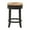 Espresso, variant on Carolina Classics Irving 24" Swivel Rush Seat Counter Stool in Weathered Gray