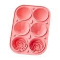 thumbnail image 2 of Bandejas De Cubitos De Hielo De Silicona, Diseño De Esfera Y Rosa 3 En 1 De 6 Celdas, No Tóxicas Y De Fácil Liberación Para Cócteles De Whisky, Perfectas Para Bares En Casa, Fiestas Y, 2 of 6