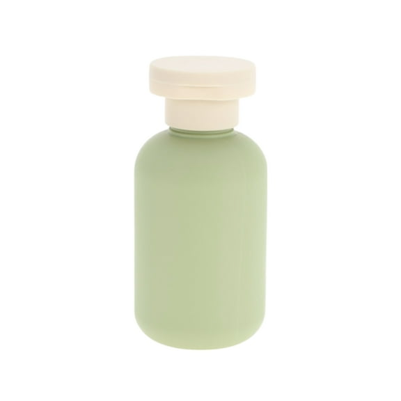 Unique Bargains 1 Pc Flip Cap Soap Dispenser for Bathroom 3.38oz Green
