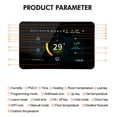 thumbnail image 4 of Smart WiFi Smart Thermostat Programmable Thermostat 5+2/ 6+1/ 7 Days Schedule APP Remote Control Voice Control  degrees Celsius /℉ PM2.5 Humidity Weather Display, 4 of 7