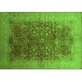 thumbnail image 1 of Ahgly Company Indoor Rectangle Oriental Green Industrial Area Rugs, 7' x 9', 1 of 4
