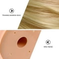 thumbnail image 3 of OULII Golden Hair Practicing Head for Hair Styling Practice with Super Long Hair, High Temperature Wire Material, 3 of 7