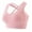 Pink, variant on Lenpel Sports Bras for Women Plus Size High Impact Support Criss Cross Strappy Yoga Bralettes Comfortable Workout Bra