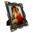 thumbnail image 2 of Simon's Shop Vintage Picture Frame, Black 8 x 10 Picture Frame for Wall and Tabletop, Antique Home Decor, 2 of 5