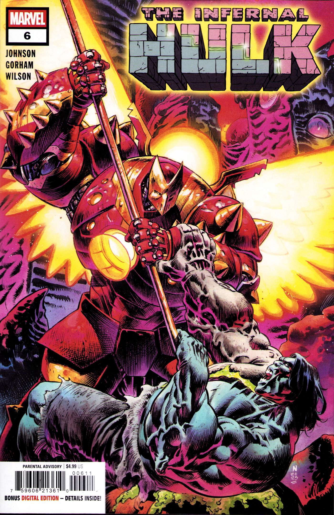 Cover of Infernal Hulk #6