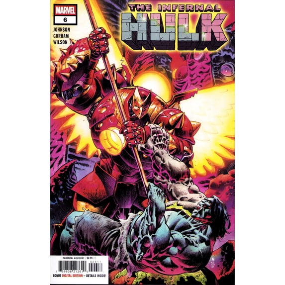 Infernal Hulk, The #6 VF ; Marvel Comic Book