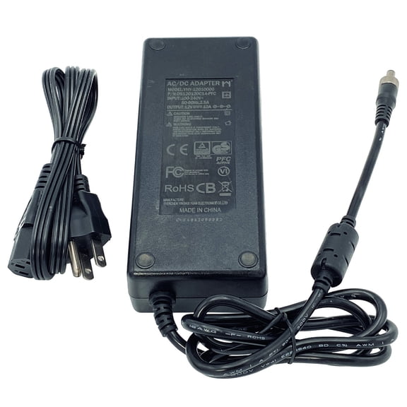 Pre-Owned Genuine Shenzhen YHY-12010000 AC/DC Adapter 12V 10A 120W Power Supply Screw Lock