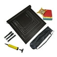 thumbnail image 2 of Felt Roll Mat Set Storage Pad Board Saver with Pump Felt Mat with Inflatable Tube Pump Storage Bag Tray, Black, 1500Pcs, 2 of 7