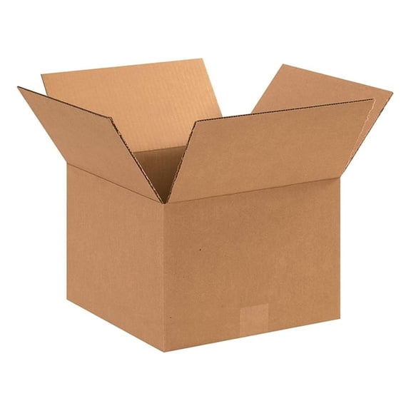 12 x 12 x 8 Inches Shipping Boxes, 25-Count (BS121208)