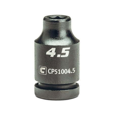 UPC: 0886352510202 | Capri Tools 4.5 mm Shallow Impact Socket  1/4-Inch Drive  6-Point  Metric