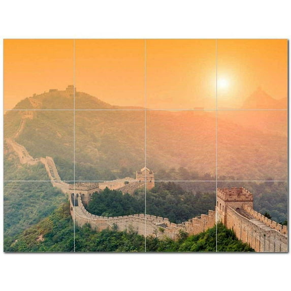 Monument Ceramic Tile Mural Kitchen Backsplash Bathroom Shower 400909-L43