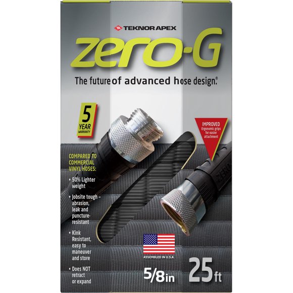 Zero-G Garden Hose, Kink Free, 25 Ft. - 4001-25