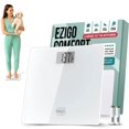 thumbnail image 1 of Báscula de baño profesional para medir el peso corporal con plataforma XL. Báscula precisa para adultos, personas mayores y mascotas. Plataforma grande de 30 cm (12 pulgadas), alta capacidad de 200 kg, 1 of 5