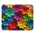 thumbnail image 2 of SVART Mouse Pad diseño de Flores Colores arcoiris MD4, 22*18 cm, 2 of 5