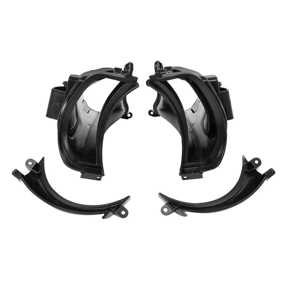Black Front Fairing Air Duct Fit For Harley Touring Road Glide 2015-2024 2023 22