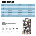thumbnail image 5 of Lsque cartoon cute Skull star Print Men's Cotton Blend Sleeveless Muscle Shirts (S-3XL)- Moisture Wicking, Odor Protection, UPF 30+,XX-Large, 5 of 8