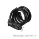 thumbnail image 2 of unbranded Para Con Cable De Negro Y Combinación De Cinco Dígitos Para Portátil, 2 of 6