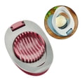 thumbnail image 4 of Abbracc 6xStainlessSteel Chopper Section Egg Cutter Wire Slicer Hard Boiled Egg Red, 4 of 9