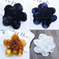 thumbnail image 4 of WE-POLUJ Beautiful Satins Flower Lapel Pin Delicate Brooch Jewelry for Work and Business, 4 of 20