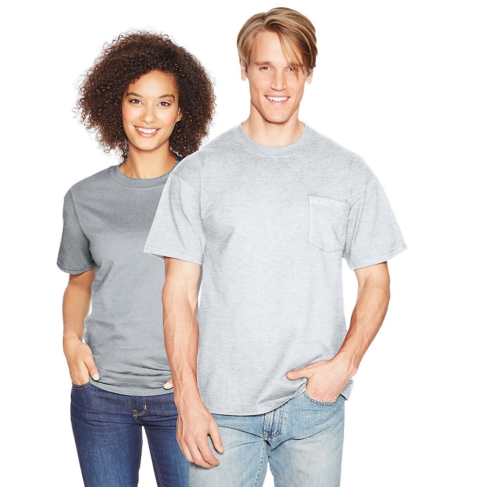 Hanes Men’s Beefy-T Pocket T-Shirt 5190