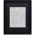 thumbnail image 1 of Trademark Fine Art "Oodles of Doodles" Canvas Art by Hello Angel, Black Matte, Black Frame, 1 of 1