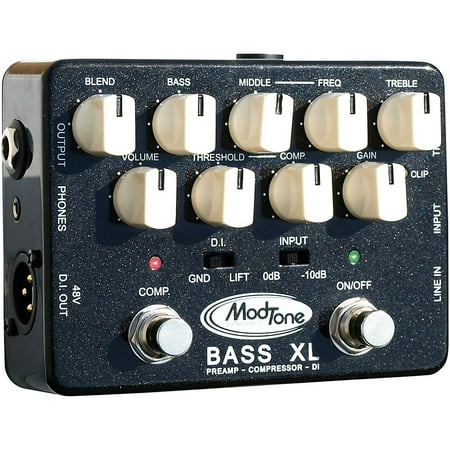 Modtone Bass XL Preamp and Compressor Effects
