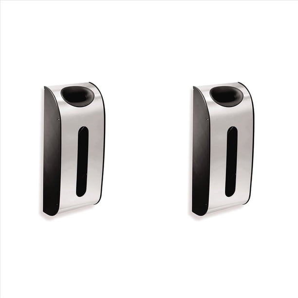 2X Organizador Bolsas Plástico para Montaje en Pared, Protector Bolsas Plástico Duradero para Comestibles, Soporte y Dispensador Bolsas Plástico para Comestibles para Cocina