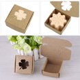 thumbnail image 1 of Sonew 10pcs/pack Brown Paper Box for Handmade Soap Party Gift Wedding Favors Candy Packing, Brown Paper Box,  Gift Box, 1 of 7