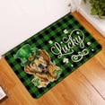 thumbnail image 4 of Clearance!Mode Green Shamrock Welcome St. Patrick's Day Doormat, Welcome St. Patrick's Day Door Mat Spring Home Decor Low-Profile Switch Rug Door Mat Floor Mat for Indoor Outdoor, 4 of 8