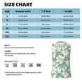 thumbnail image 6 of Kdxio Lilies Flowers for Men's Muscle T-shirt,Sleeveless for Workout Running Athletic Gym Lounge Casual, 6 of 7