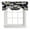 Green, variant on Tie Up Valances for Windows, Burnt Orange Black Geometric Adjustable Valance Curtains Window Treatment for Living Room, Modern Color Block Abstract Rod Pocket Kitchen Curtains & Drapes 60x18 Inch
