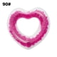 thumbnail image 2 of Heart-shaped swimming ring Summer swimming tube Water fun Beach party Pool toys Swimming ring - red, 2 of 4