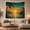 Ocean Bay Sunset, variant on Tropical Sunset Over Ocean Bay Serene Coastal Wall Art for Nature Lovers, Beach Decor, Housewarming Gift, Tapestry Wall Hanging for Bedroom, Living Room and Dorm