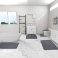 thumbnail image 4 of Non-Slip Foam Bath Mat Set, 5-Piece Shower and Tub Rugs for Bathroom Safety and Comfort, 4 of 5