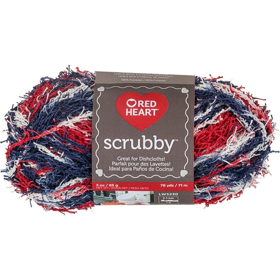 Red Heart Scrubby Yarn-Americana