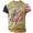 Khaki, variant on Men's 250 Years 1776-2026 Shirt with Jet Smoke American Flag Graphic and Star Stripe Sleeves Featuring Classic Round Neck Army Green L