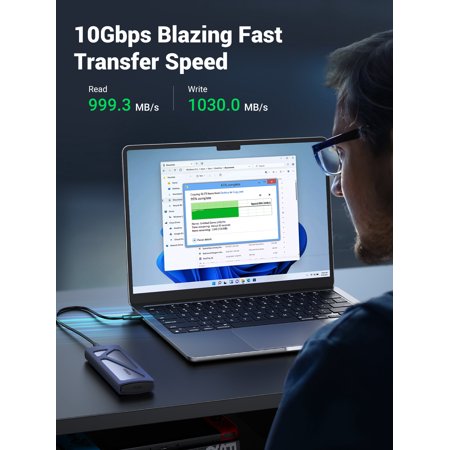 UGREEN M.2 SSD 外付けケース M.2 NVME/PCIE SSD ケース USB C 3.2 Gen 2接続 UASP対応 10G